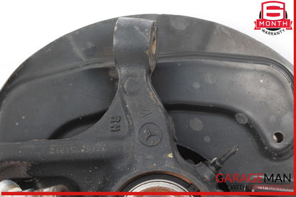06-13 Mercedes W251 R500 Front Right Side Spindle Knuckle Hub w/ Rotor Disc OEM