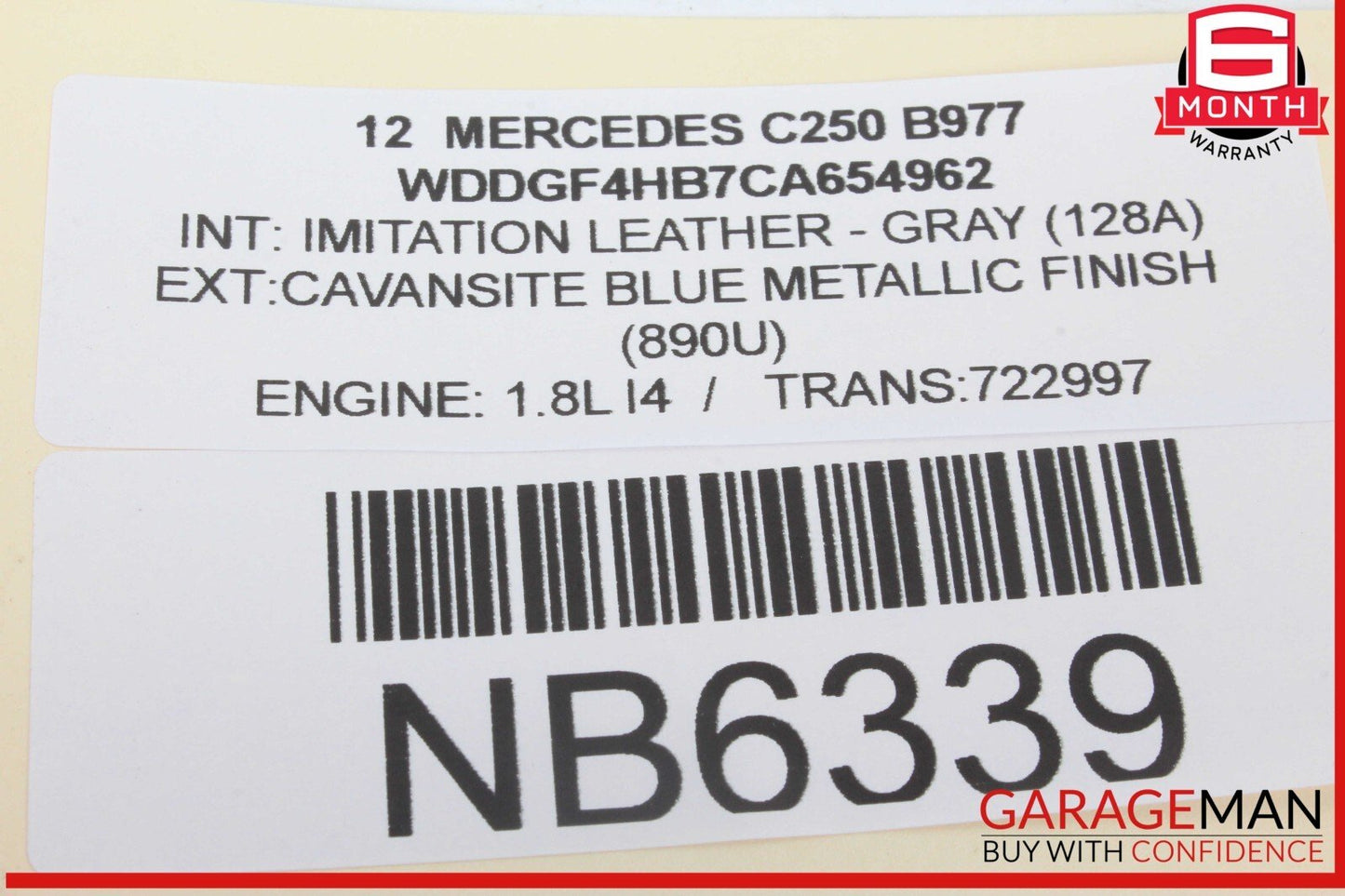 08-12 Mercedes W204 C250 Sirius Satellite Radio Receiver Module 2128706489 OEM