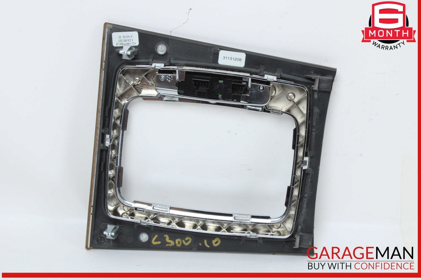 08-14 Mercedes W204 C300 C250 C350 Center Console Shift Shifter Bezel Trim OEM
