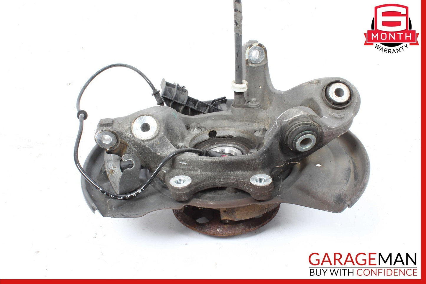 08-18 Mercedes W218 CLS550 E400 C300 Rear Left Side Spindle Knuckle Hub OEM