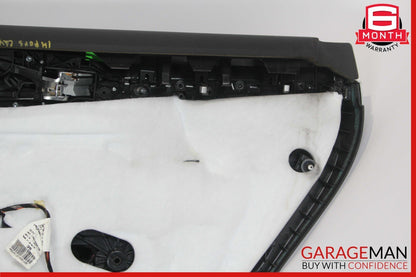 11-18 Porsche Cayenne 958 Rear Left Driver Side Interior Door Panel Assy Black