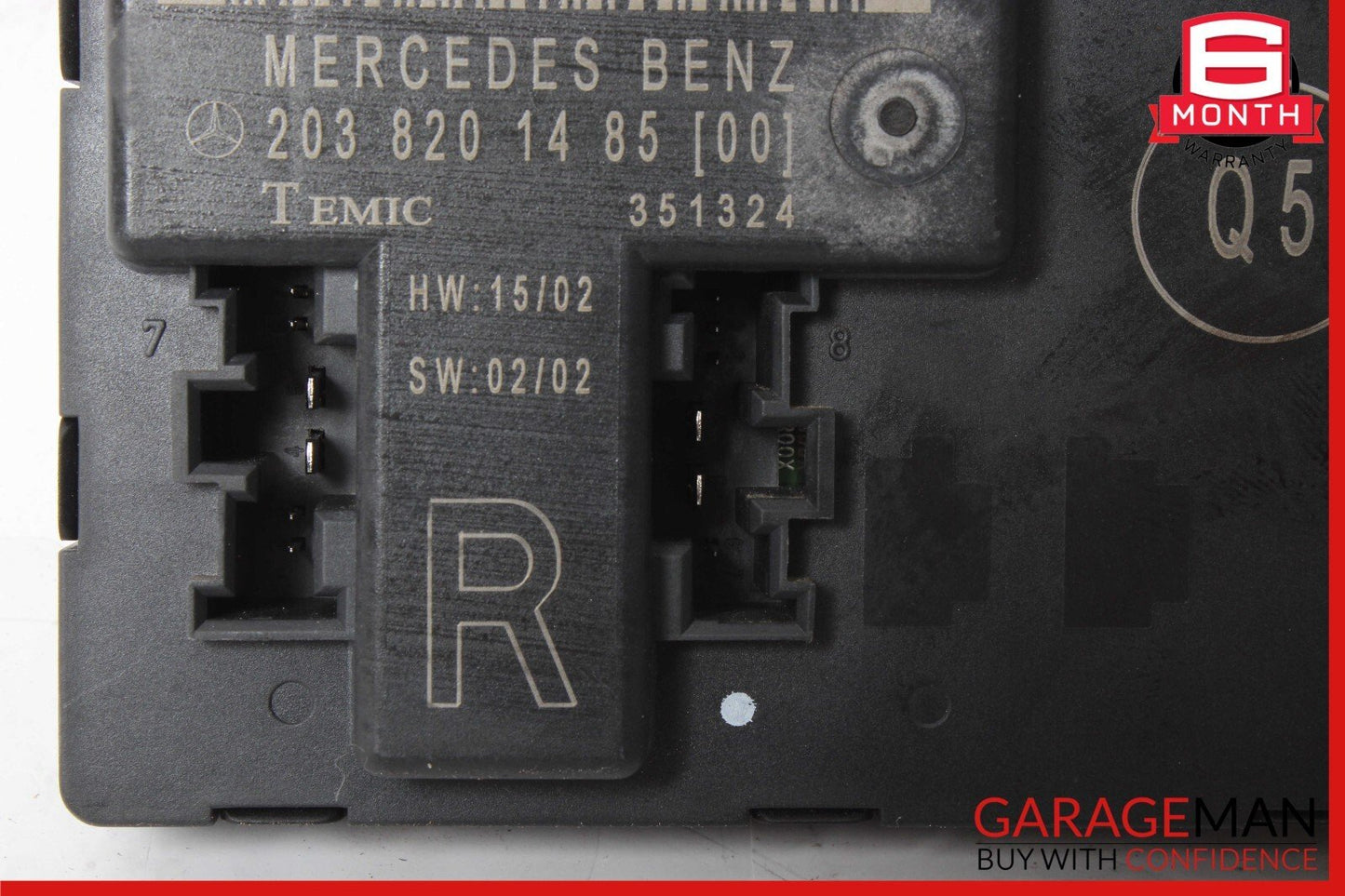 01-07 Mercedes W203 C320 C230 C280 Front Right Side Door Control Module Unit OEM