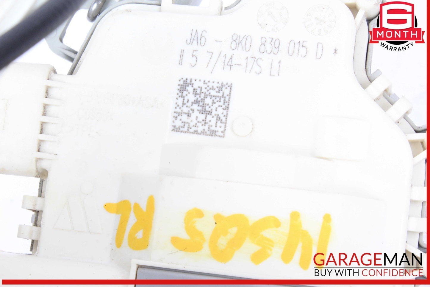 14-17 Audi SQ5 Rear Left Driver Side Door Lock Latch Actuator 8K0839015D OEM