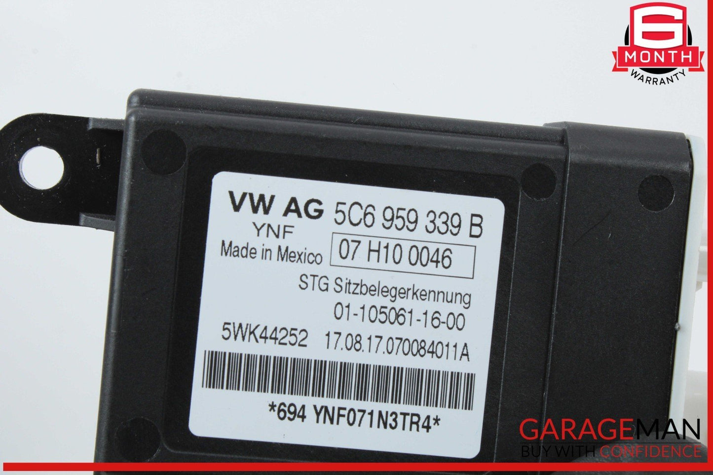 12-18 Audi S6 A6 A7 Front Right Side Seat Occupant Sensor Control Module OEM
