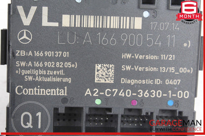 12-20 Mercedes W117 CLA250 Front Left Driver Side Door Control Module Unit OEM