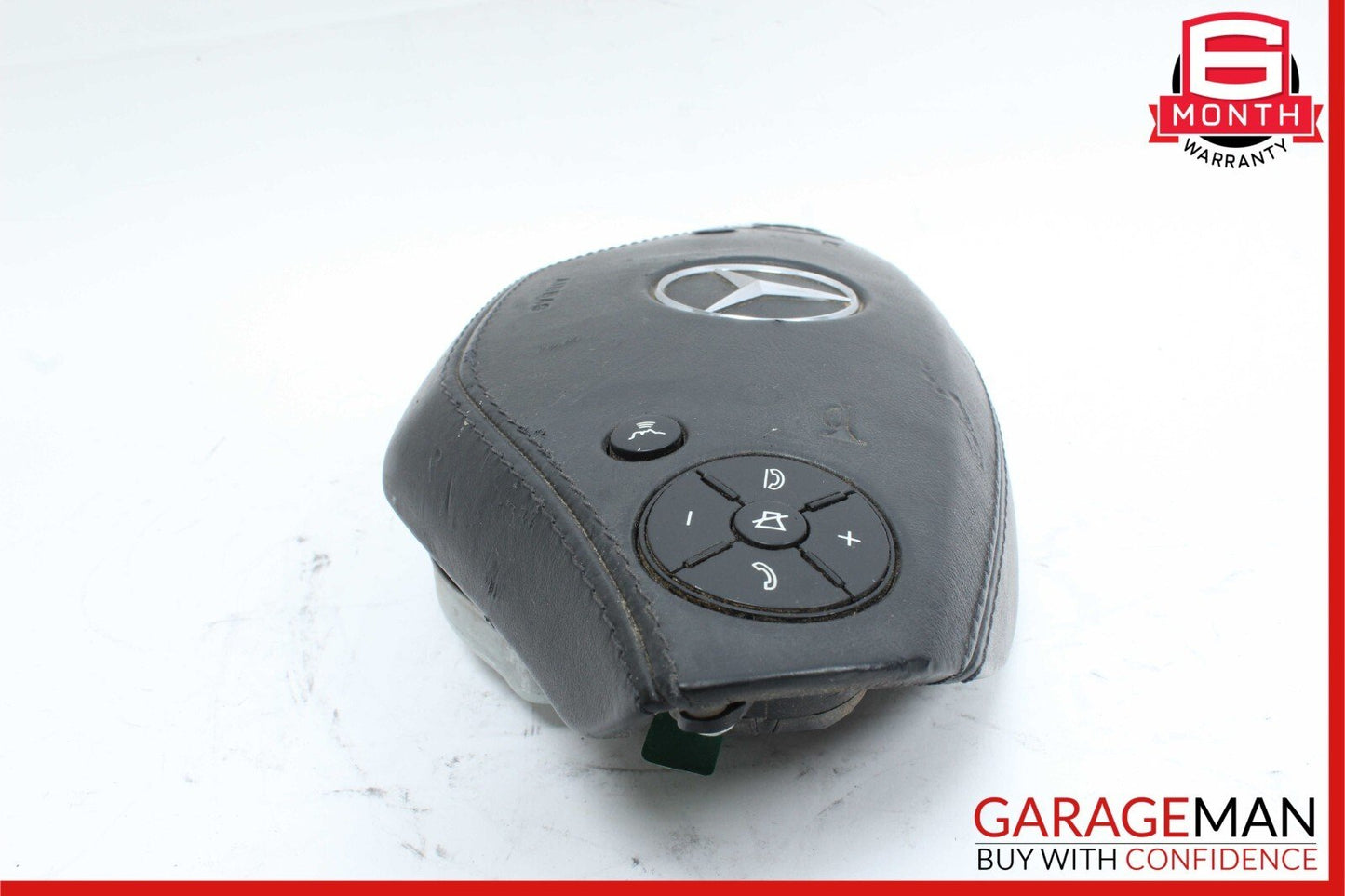 10-14 Mercedes W216 CL550 S550 Steering Wheel Airbag Air Bag Assembly Black