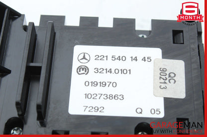 07-14 Mercedes W221 S550 CL600 Electronic Parking Button Switch Control Module