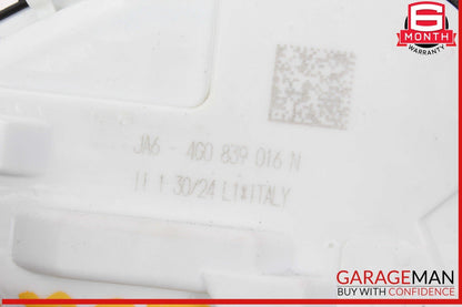18-25 Audi Q5 Rear Right Passenger Side Door Lock Latch Actuator 4G0839016N OEM