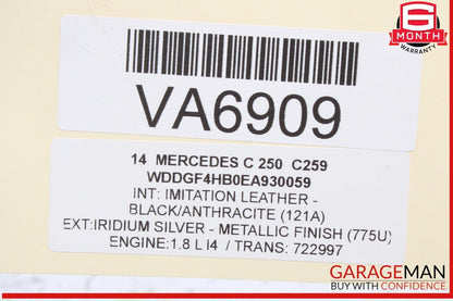 12-15 Mercedes W204 C250 SLK250 Engine Motor Valve Cover 2710161406 OEM
