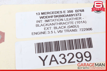 10-13 Mercedes W212 E350 E400 E550 Inner Tail Light Lamp Rear Right Side OEM