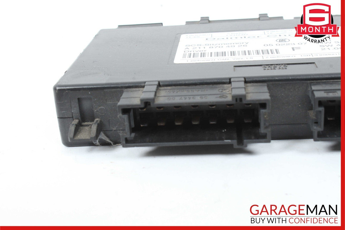 03-12 Mercedes X164 GL500 SLK280 E350 Front Left Side Seat Control Module Unit