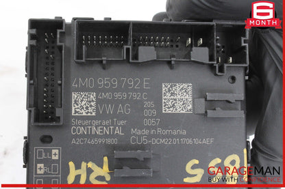 17-24 Audi S5 A4 A5 Front Right Passenger Side Door Control Module Unit OEM