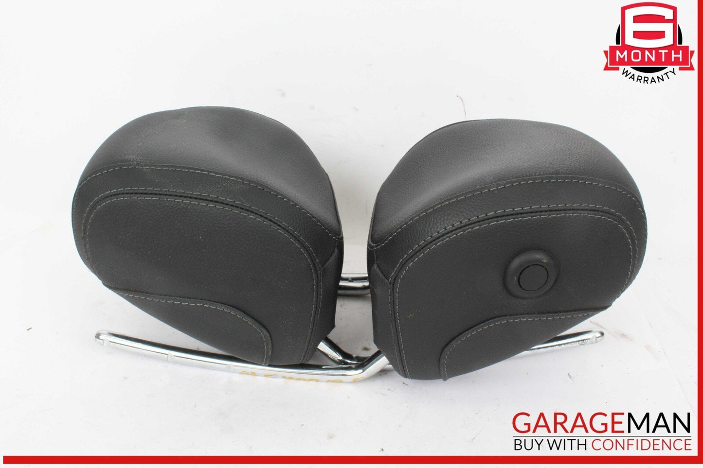 16-19 Mercedes W166 GLE400 Front Left and Front Right Head Rest Headrest Black