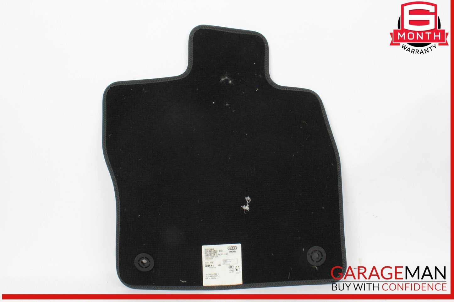17-20 Audi S3 A3 Front & Rear Floor Mat Carpet Carpets Black Set of 4 OEM