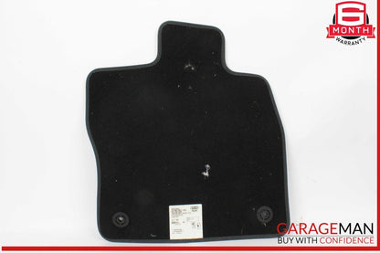17-20 Audi S3 A3 Front & Rear Floor Mat Carpet Carpets Black Set of 4 OEM