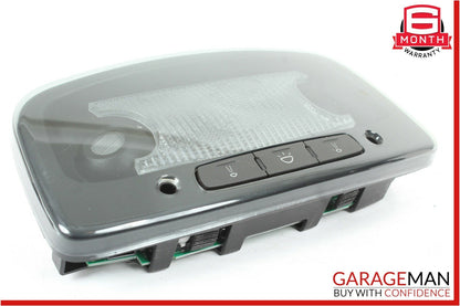 14-17 Maserati Ghibli S Rear Overhead Dome Light Reading Lamp Module Black OEM
