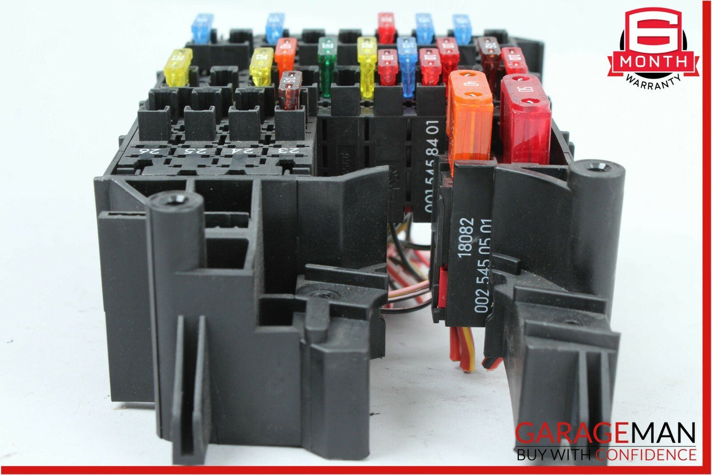 98-02 Mercedes W210 E320 E300 Front Left SAM Fuse Relay Junction Box Assembly