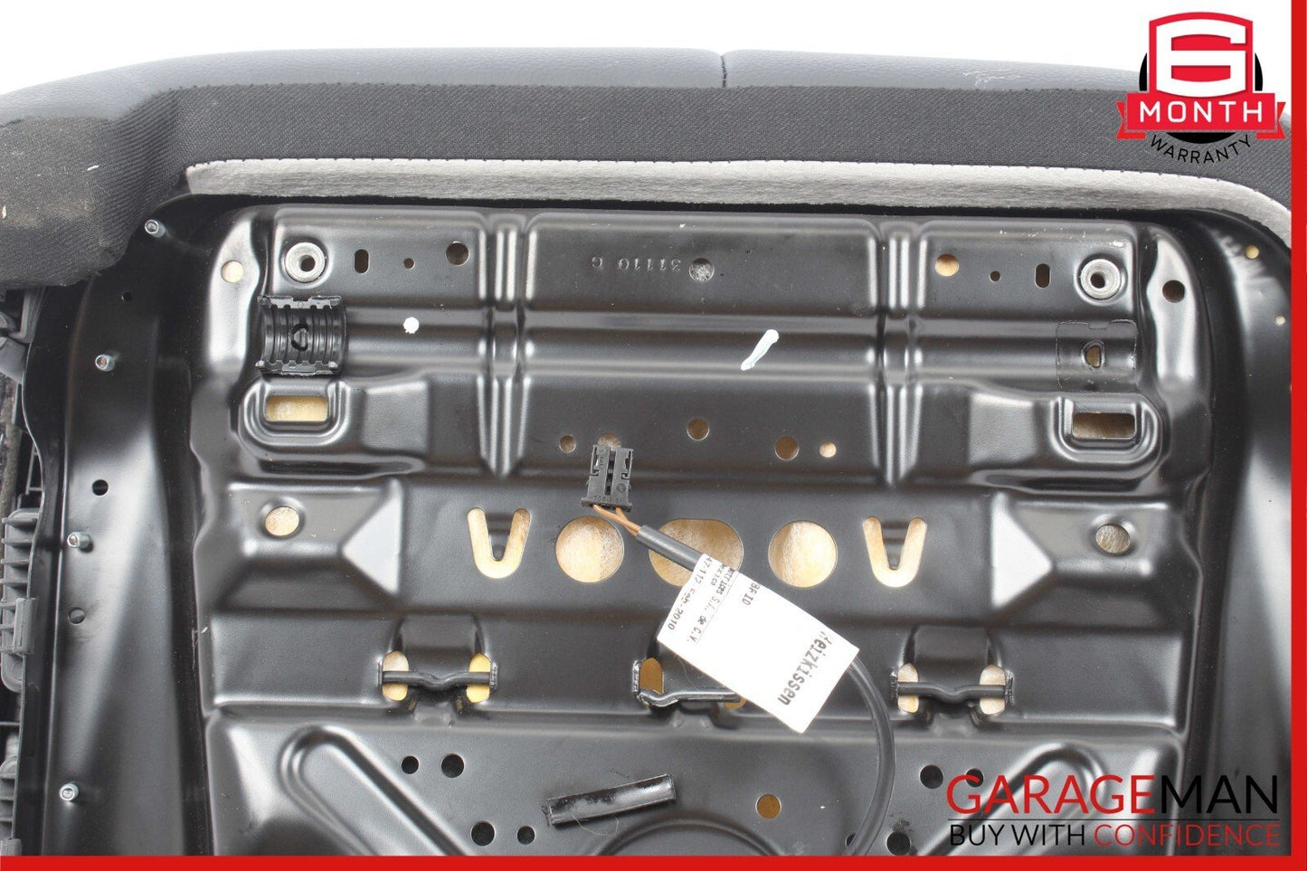 09-13 Mercedes W164 ML350 R350 Front Right Side Bottom Lower Seat Cushion Black
