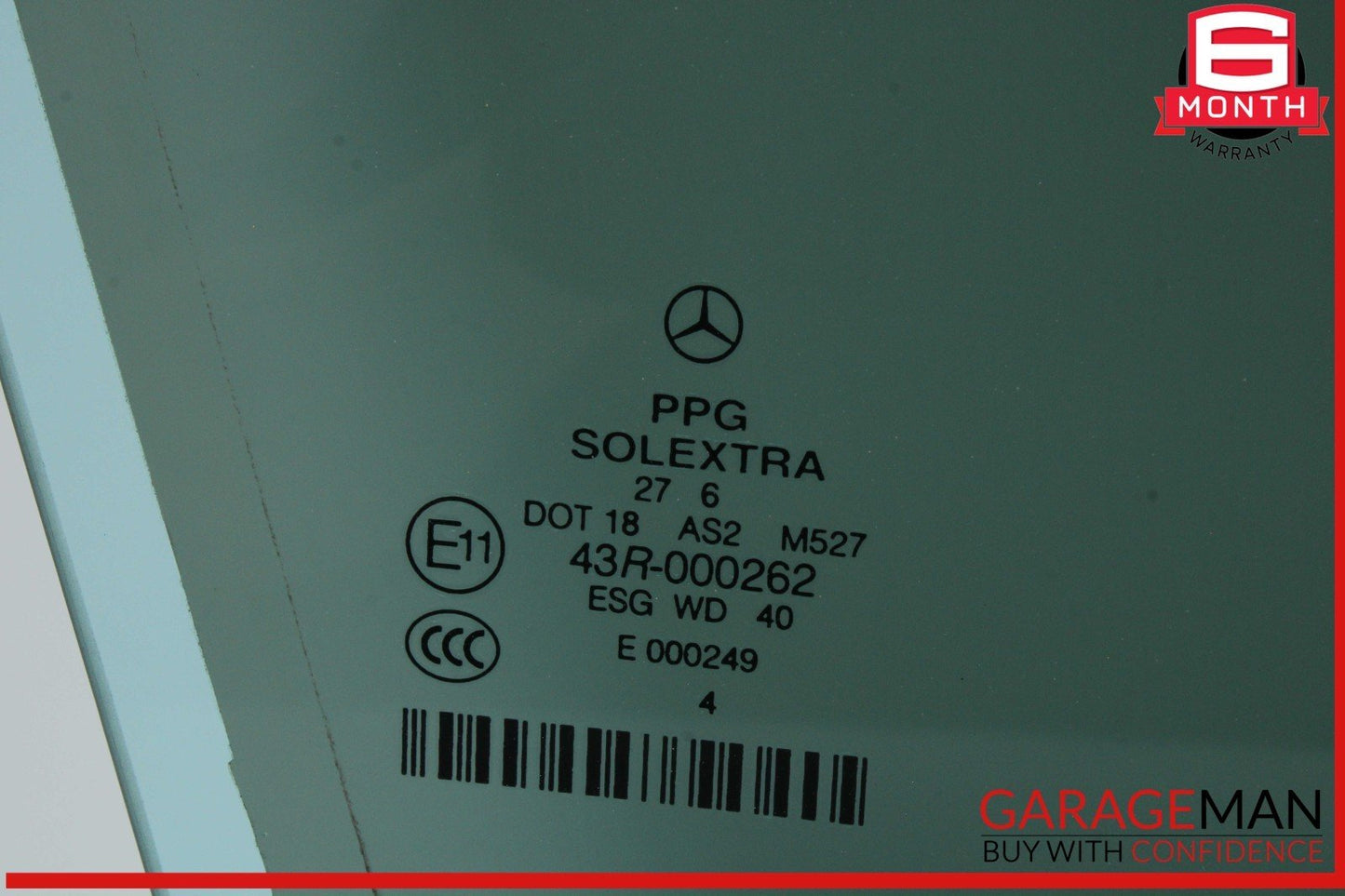 03-09 Mercedes W211 E63 AMG E500 Front Right Side Door Window Auto Glass OEM