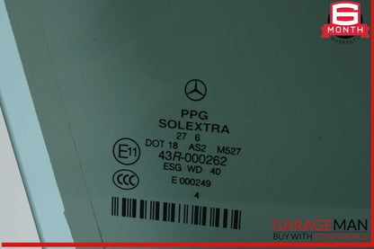 03-09 Mercedes W211 E63 AMG E500 Front Right Side Door Window Auto Glass OEM