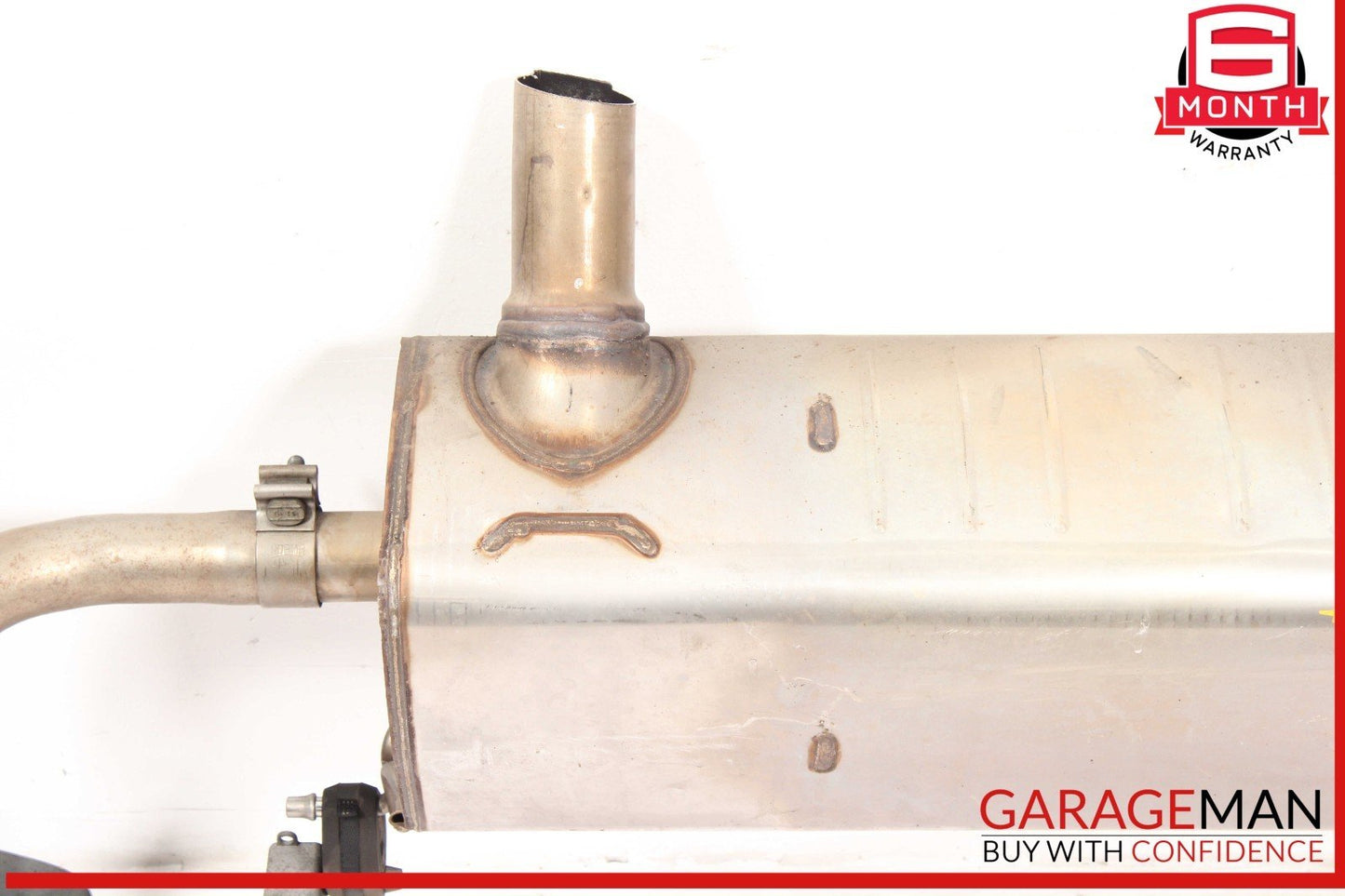 17-19 Audi Q7 Rear Exhaust Muffler w/ Tips OEM