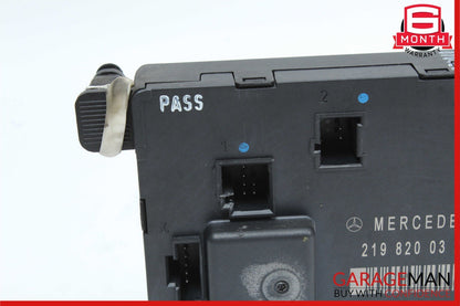 06-11 Mercedes W219 CLS550 CLS55 AMG Rear Right Side Door Control Module OEM