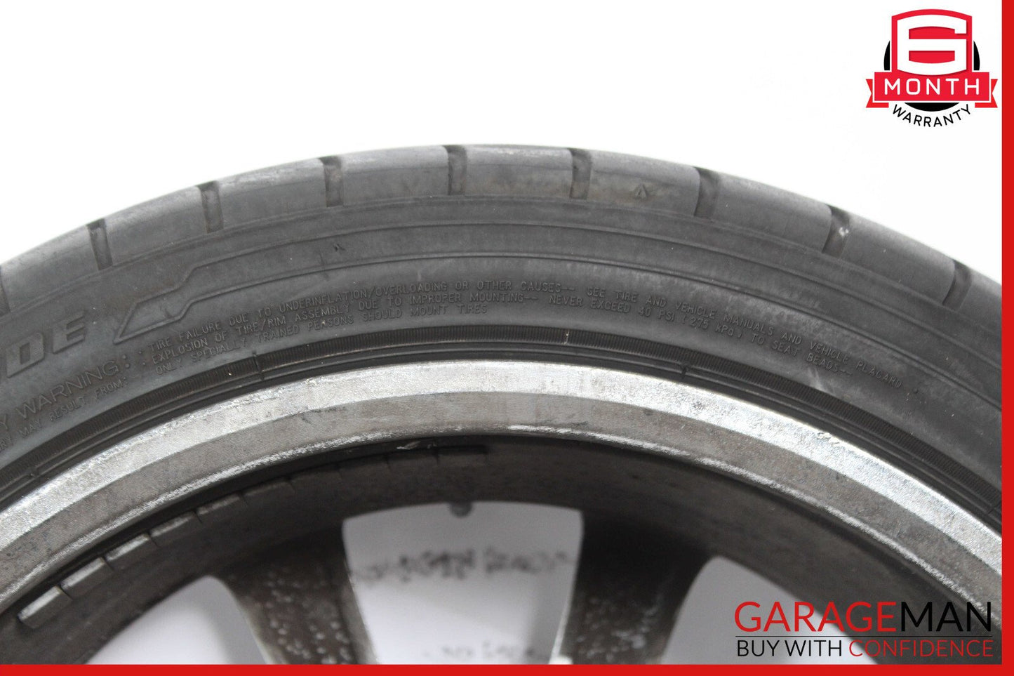 08-10 Maserati Quattroporte Front Wheel Tire Rim 19" OEM