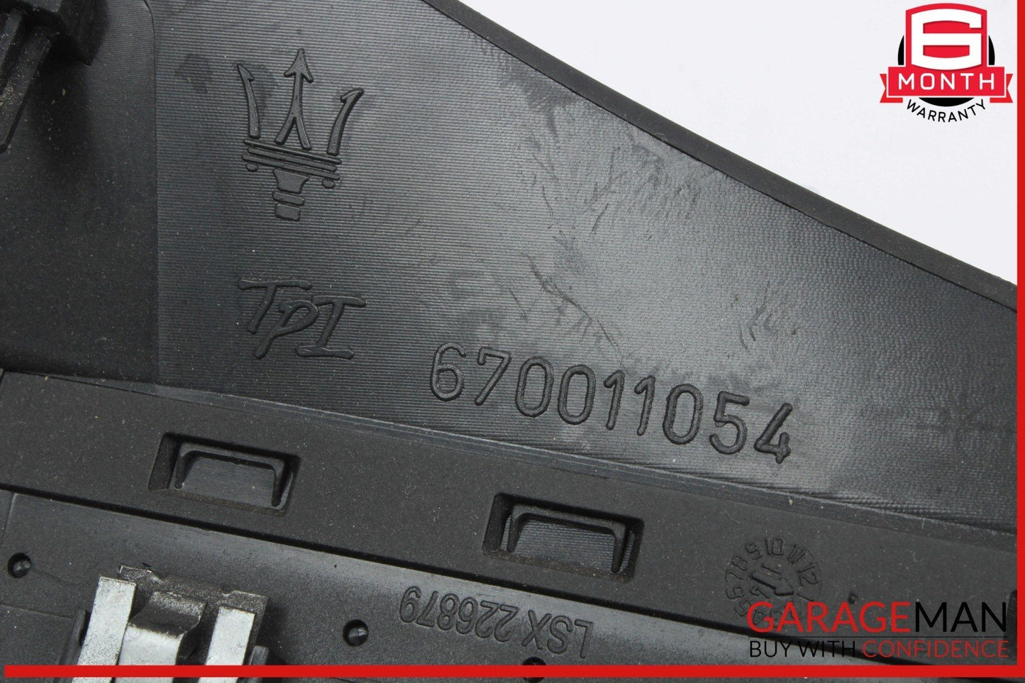14-18 Maserati Quattroporte S Front Left Side Dashboard AC A/C Air Vent Trim OEM