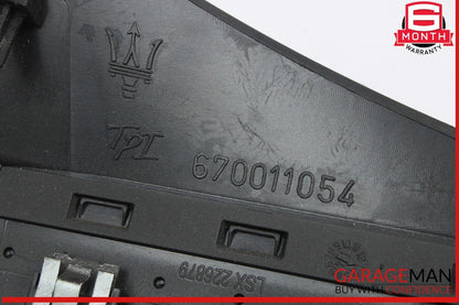14-18 Maserati Quattroporte S Front Left Side Dashboard AC A/C Air Vent Trim OEM