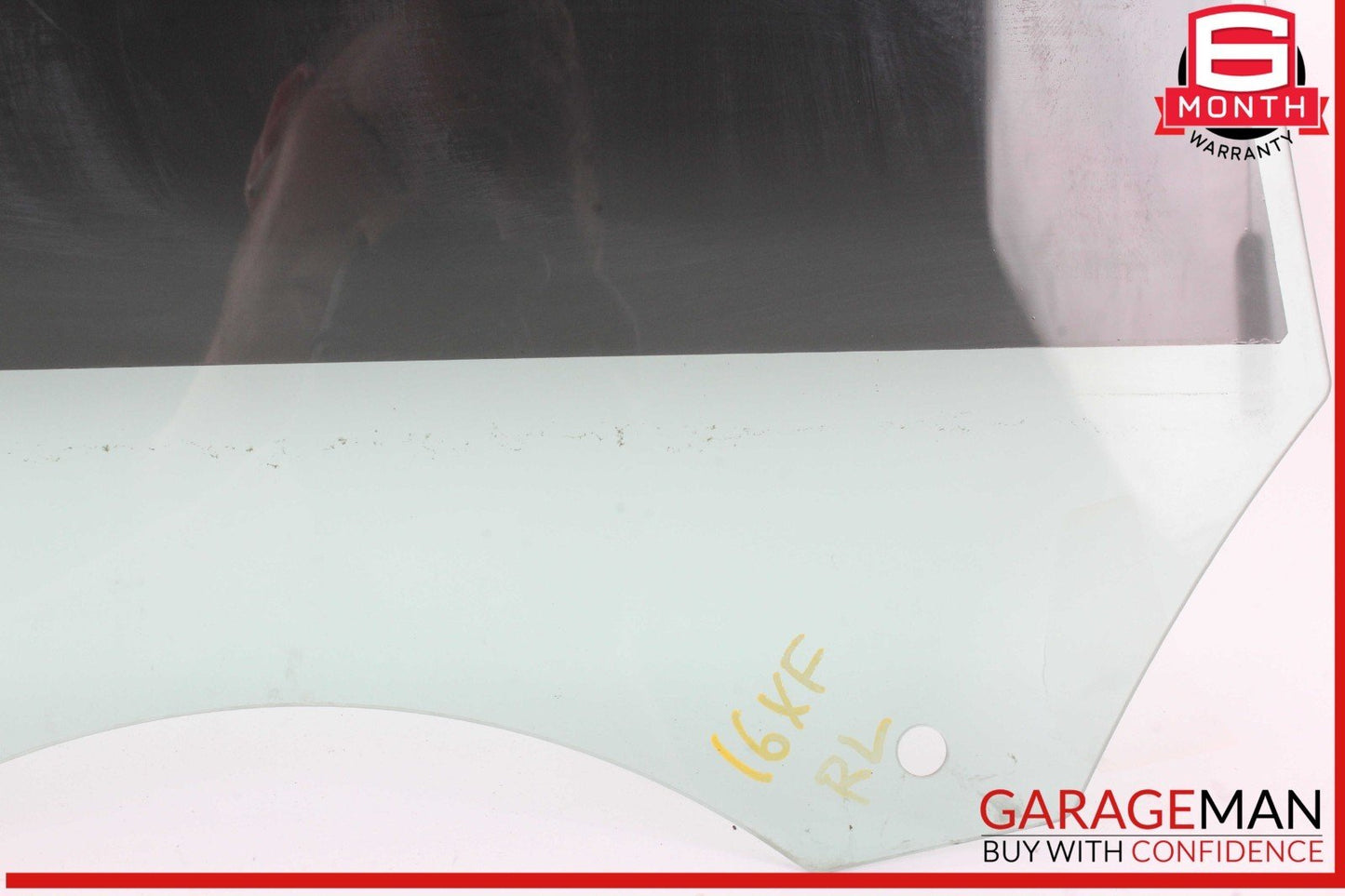 16-22 Jaguar XF Rear Left Driver Side Door Window Auto Glass OEM