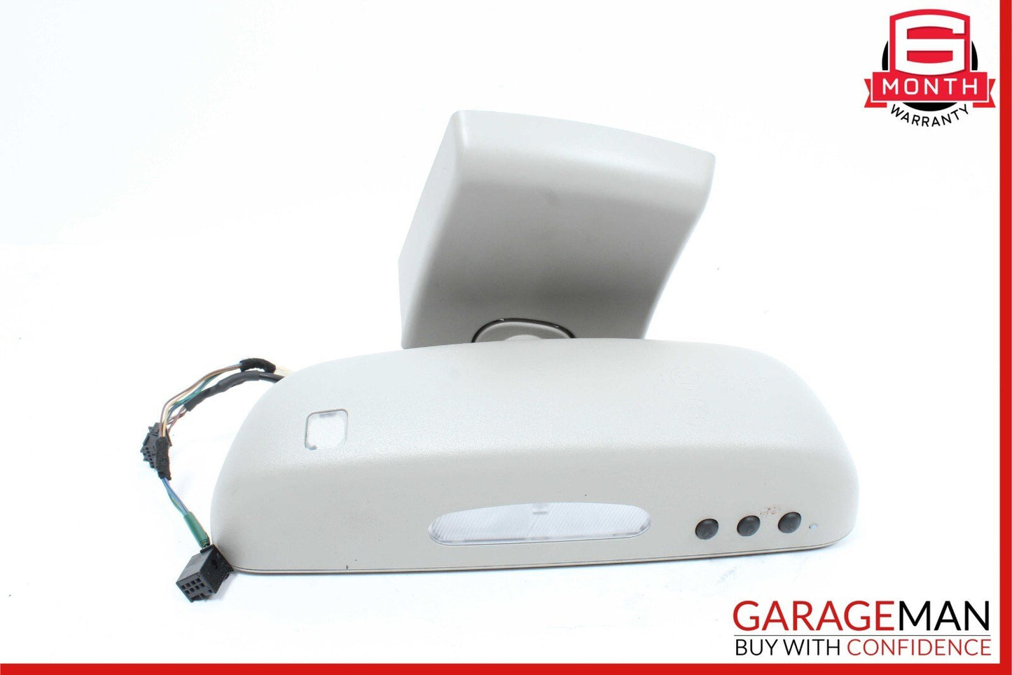 07-13 Mercedes W221 S550 S600 S63 AMG Interior Top Rear View Mirror Gray OEM