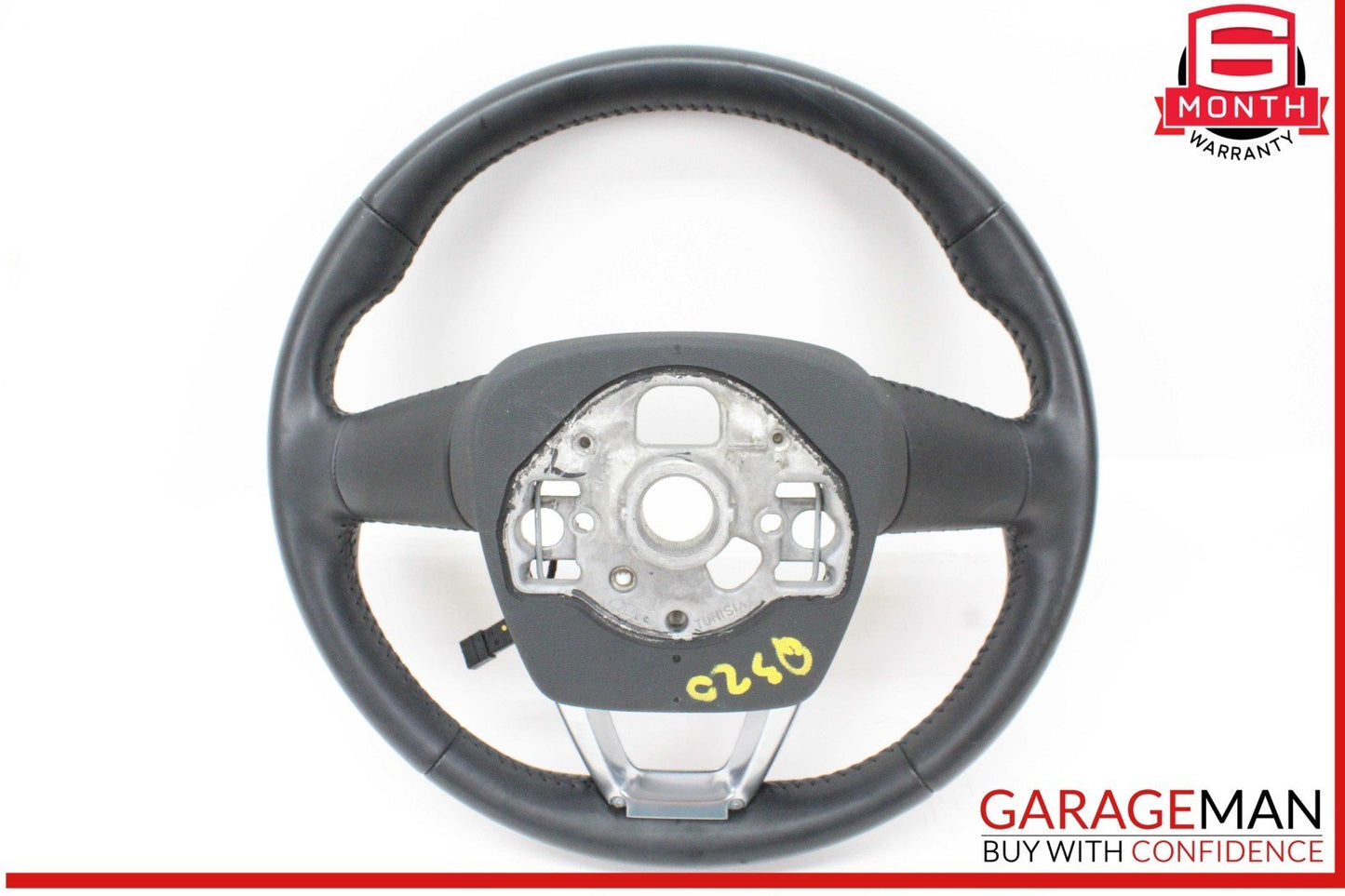 19-24 Audi Q3 Front Left Driver Side Steering Wheel Black 83A419091D OEM