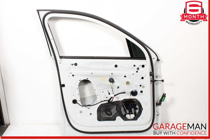 17-19 Audi Q7 Front Left Driver Side Door Shell White OEM