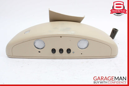 10-16 Mercedes W204 C250 Front Top Upper Rear View Mirror Assembly Beige OEM