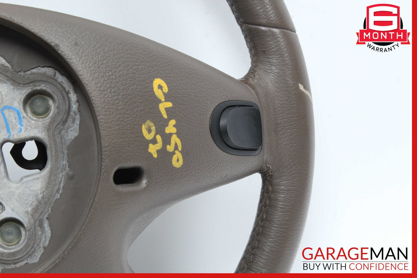 06-08 Mercedes X164 GL450 ML550 R500 GL320 Steering Wheel Brown 1644605103 OEM