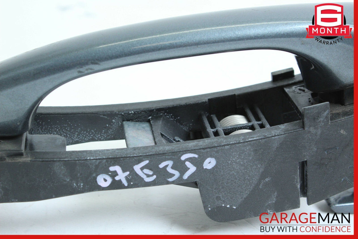 03-09 Mercedes W211 E350 E500 Rear Right Side Exterior Door Handle Gray OEM