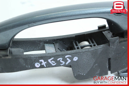 03-09 Mercedes W211 E350 E500 Rear Right Side Exterior Door Handle Gray OEM