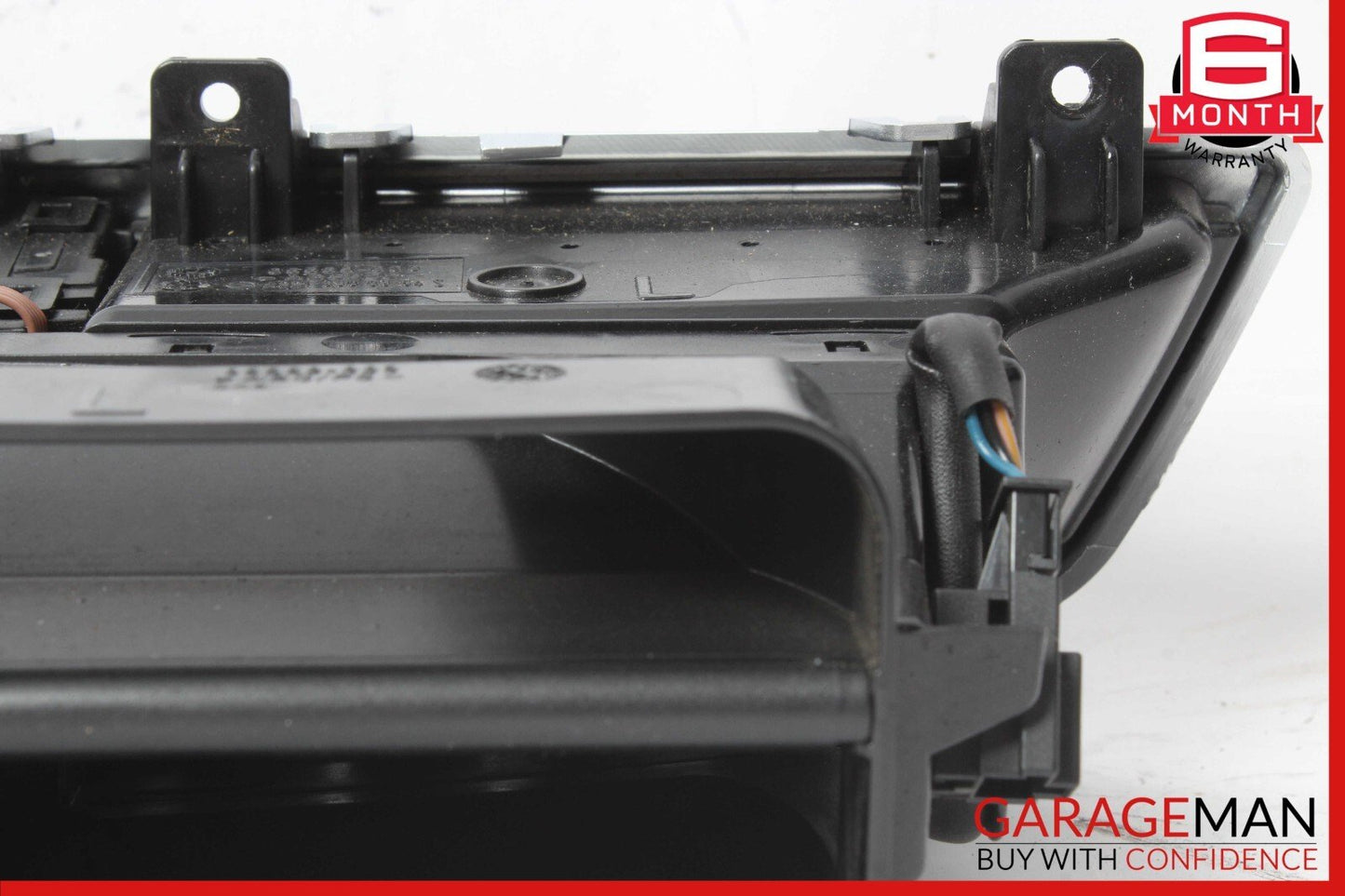 07-13 Mercedes W221 S550 Center Dash Air Vent AC A/C Clock Trim Cover Assembly