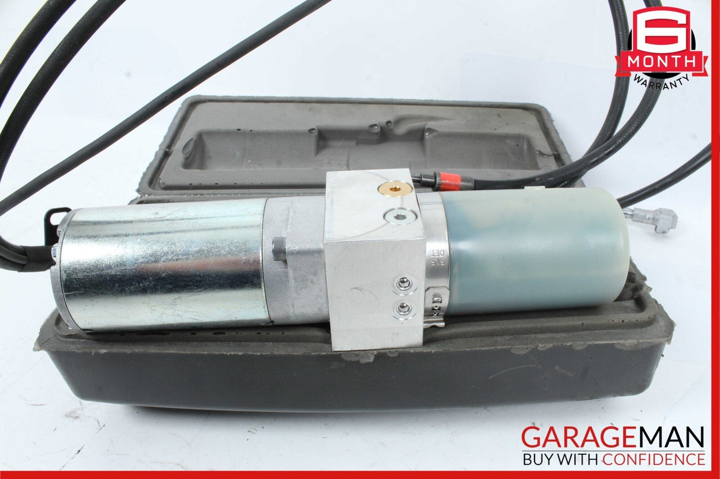 07-13 Mercedes W221 S550 Trunk Lid Locking Hydraulic Pull Down Pump w/ Case