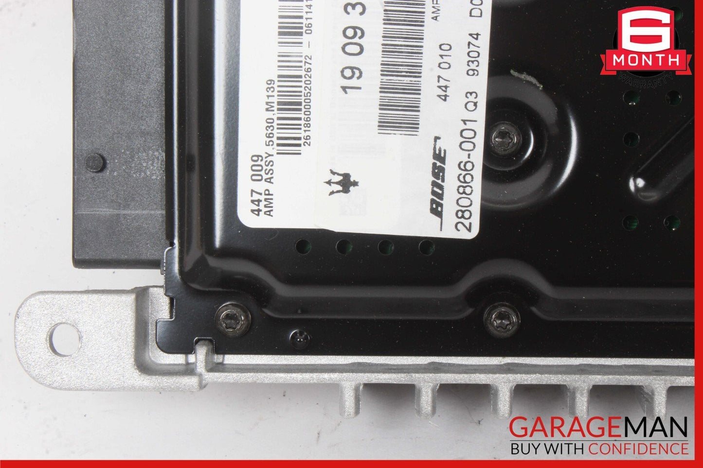 03-08 Maserati Quattroporte M139 Bose Audio Amplifier Amp 190939 OEM