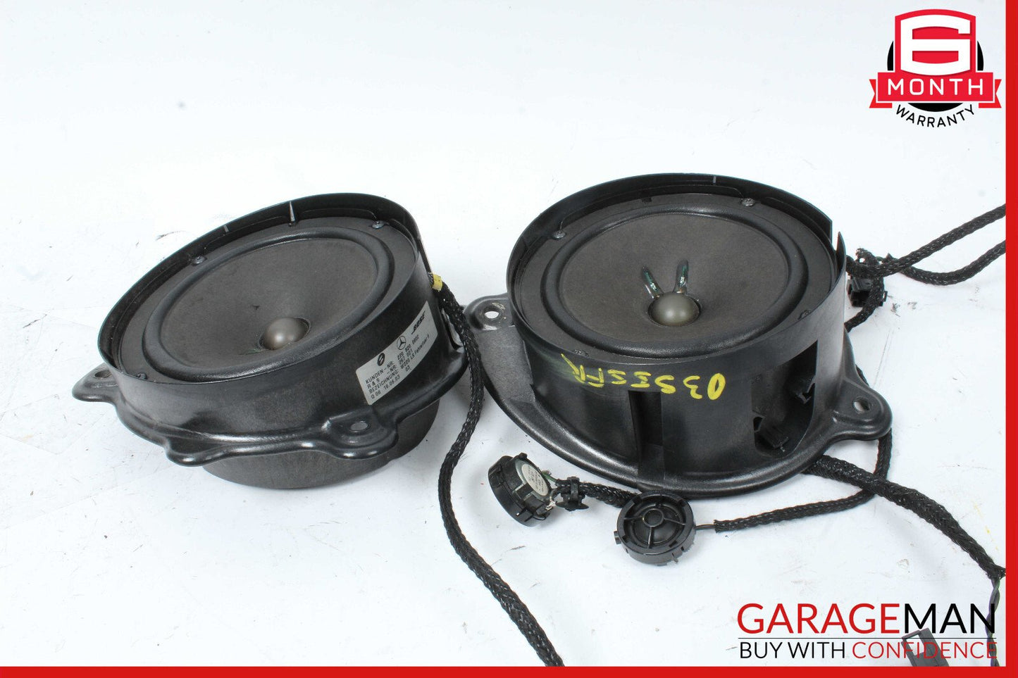 00-06 Mercedes W220 S55 S600 Front Left And Right Door Sound Speaker OEM