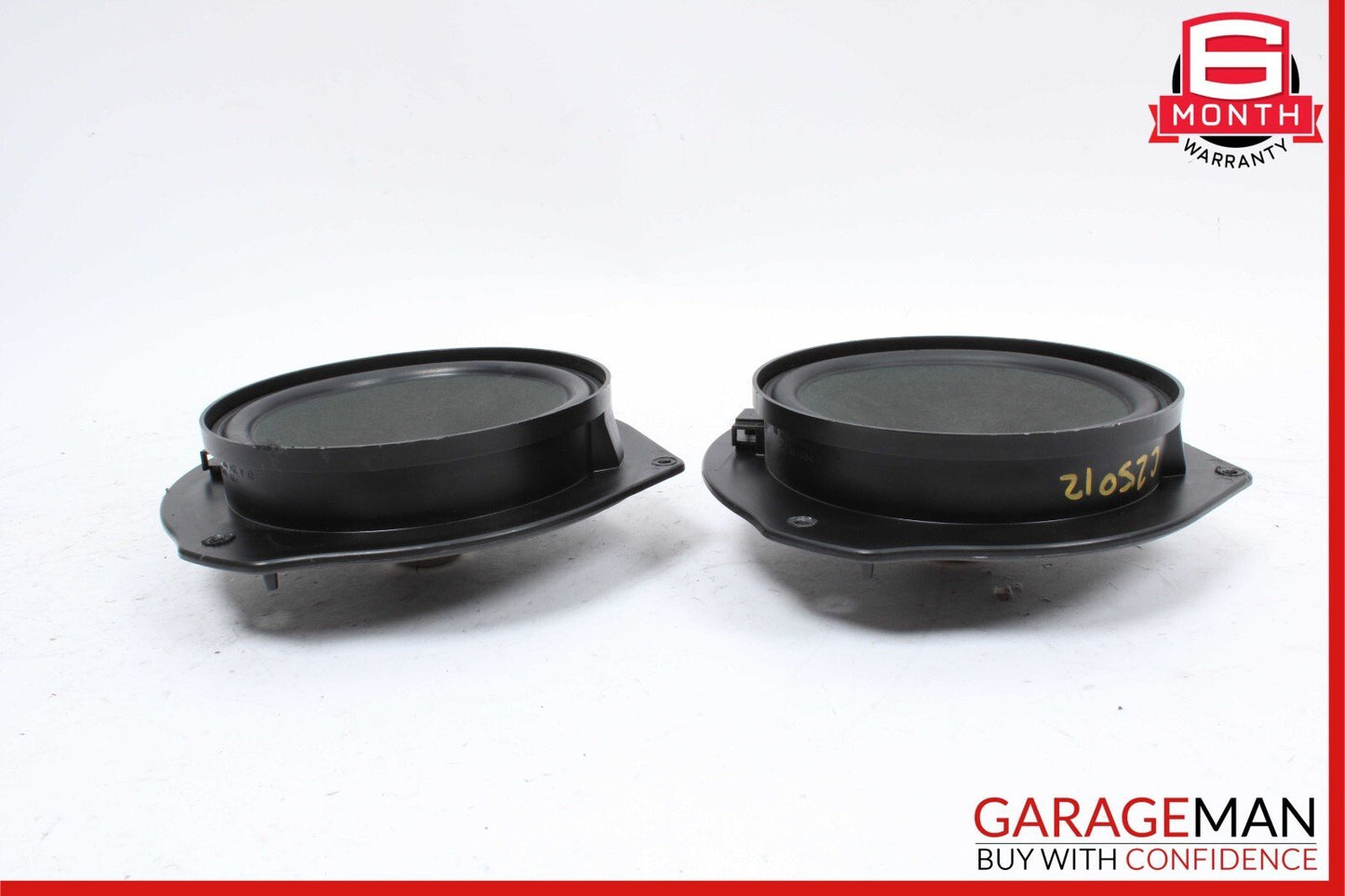 08-14 Mercedes W204 C250 Front Right & Left Door Sound Speakers Set of 2 OEM