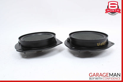 08-14 Mercedes W204 C250 Front Right & Left Door Sound Speakers Set of 2 OEM