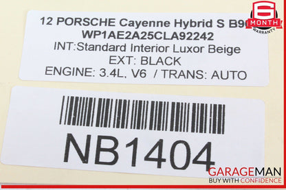 11-18 Porsche Cayenne 958 S Rear Right Side Suspension Upper Forward Control Arm