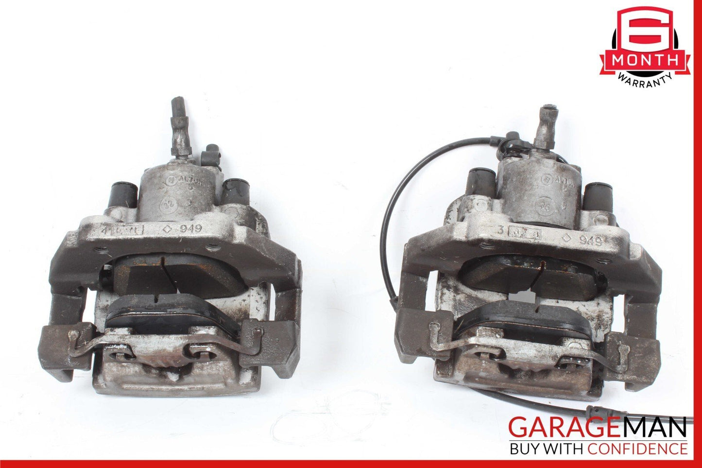 07-19 BMW X5 X6 Rear Left Right Disc Brake Caliper Set OEM