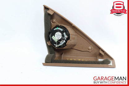 07-13 Mercedes W221 S350 S550 Front Left Side Door Tweeter Speaker Cover Brown