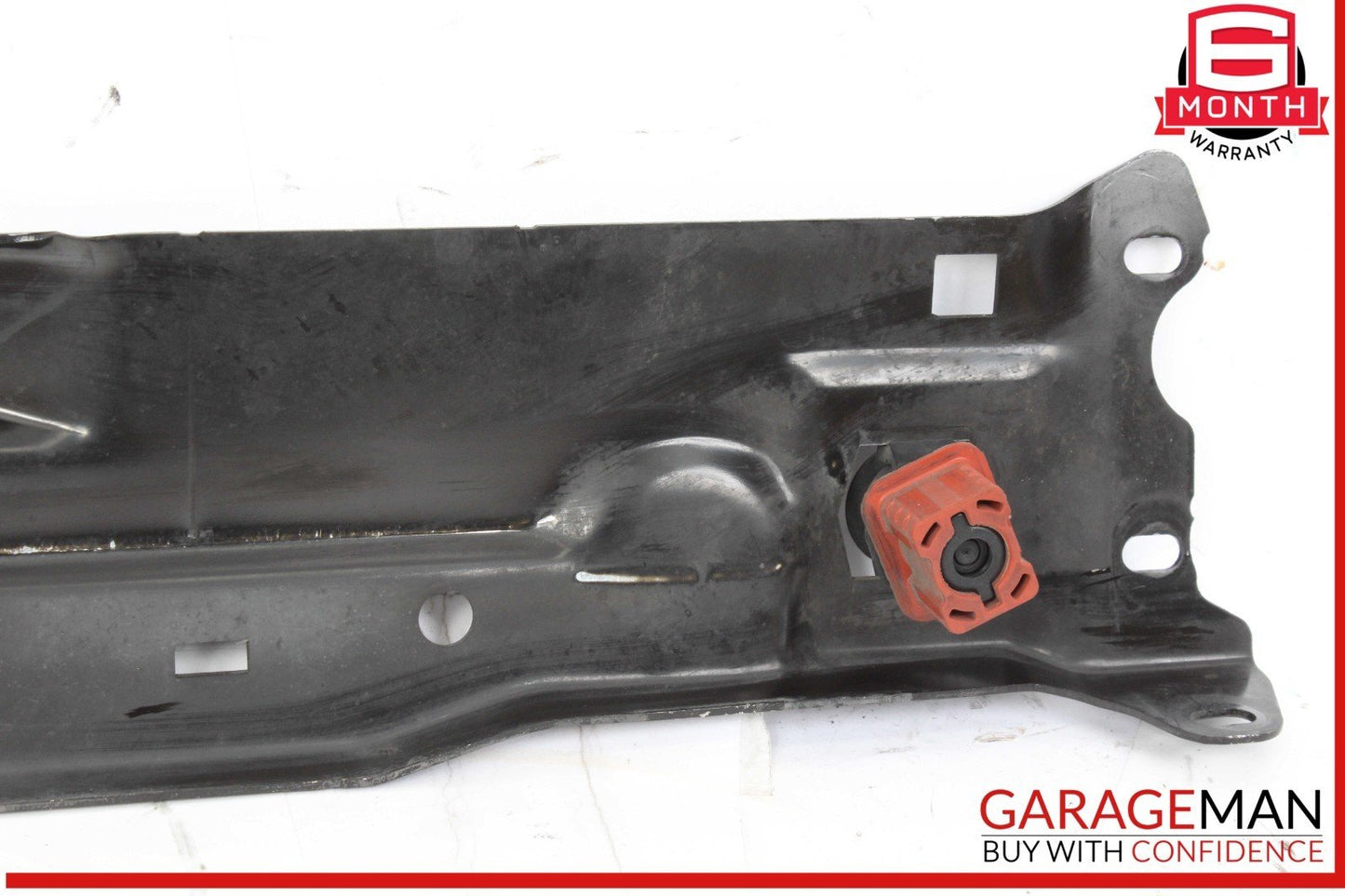 08-14 Mercedes W204 C250 C350 C280 Upper Radiator Core Support Bar Black OEM