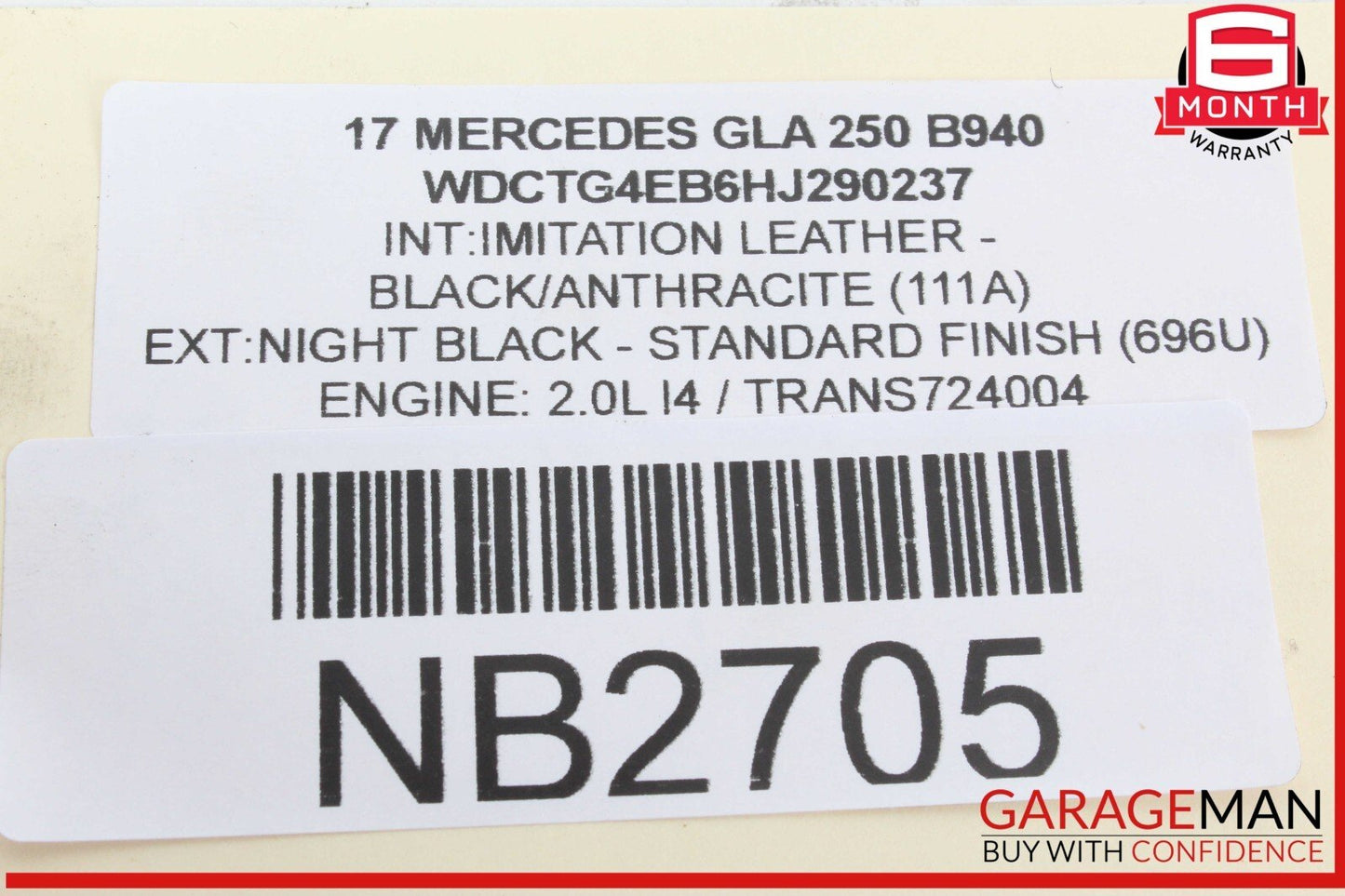 15-20 Mercedes X156 GLA250 GLA45 AMG Front Left Door Lock Latch Actuator OEM