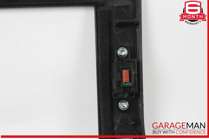 14-17 Maserati Ghibli Dashboard Dash Display Screen Trim Bezel Cover Black OEM