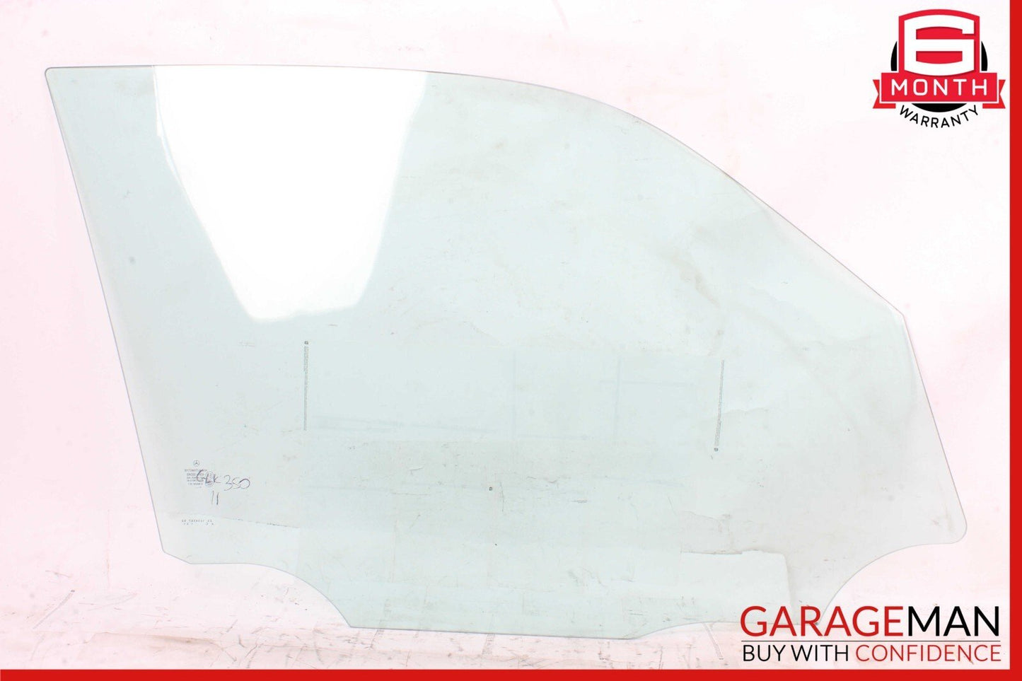 10-15 Mercedes X204 GLK350 Front Left Side Door Window Auto Glass Clear OEM